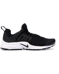 nike air presto womens black and white