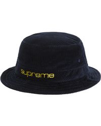 compact logo corduroy crusher