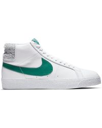 Nike Sb Zoom Blazer Mid Premium Skate Shoe In White For Men Save 78 Lyst