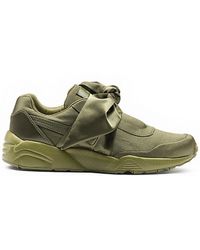 Puma Bow Rihanna Fenty Olive W In Green Lyst