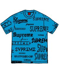 adidas multi logo tee