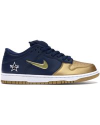 nike sb dunk low supreme jewel swoosh red