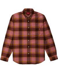 supreme buffalo plaid flannel