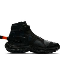 black nike boots mens
