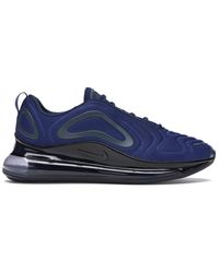 nike air max 720 midnight navy laser orange