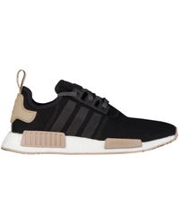 adidas nmd r1 black white trace khaki