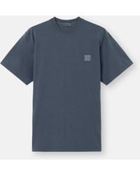 Stone Island - 2100021 Organic Cotton Jersey Crepe S. I. Ghost - Lyst
