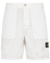 Stone Island - Bermuda Shorts Polyester - Lyst