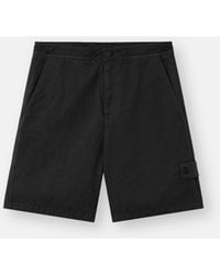 Stone Island - L100003 Cotton Linen Canvas S. I.Ghost - Lyst