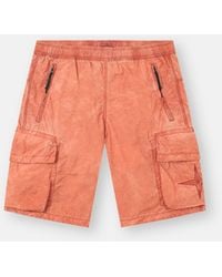 Stone Island - L100006 Uneven Pigment Dyed Nylon Smerigliato + Nylon Canvas - Lyst