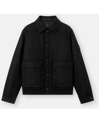 Stone Island - 4100017 Wool Nylon Flannel S. I. Ghost - Lyst