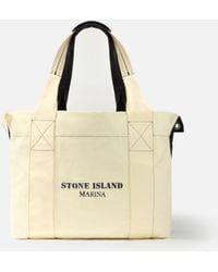 Stone Island - 913Xd Plated Cotton Canvas Marina - Lyst