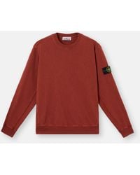 Stone Island - 6100020 Malfilé Fleece 'Old' Effect - Lyst
