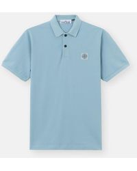 Stone Island - 2200011 50/2 Organic Cotton Piqué - Lyst
