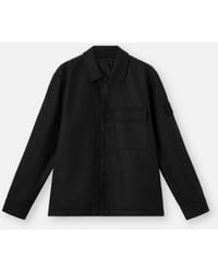 Stone Island - 1200028 Wool Nylon Flannel Ghost - Lyst