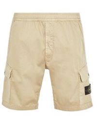 Stone Island - Bermuda Shorts Cotton, Elastane - Lyst