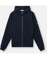Stone Island - 6100021 Malfilé Fleece 'Old' Effect - Lyst