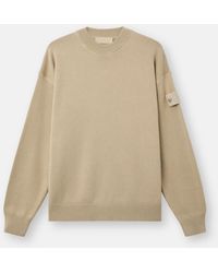 Stone Island - 5100063 Cotton Cashmere S. I. Ghost - Lyst