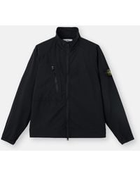 Stone Island - 1200036 Stretch Nylon Tech Fleece - Lyst