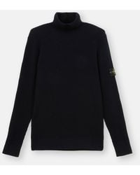 Stone Island - 552C2 Full Rib Rws Wool - Lyst
