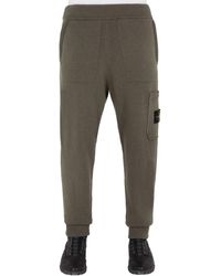 stone island cargo sweatpants
