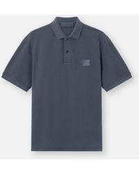 Stone Island - Cotton Polo Shirt With Compass Logo - Lyst