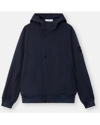 Stone Island - 4100118 Light Soft Shell-R E. Dye Technology - Lyst