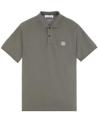Stone Island - Polo Shirt Cotton - Lyst