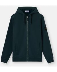 Stone Island - 6100067 Brushed Organic Cotton Fleece - Lyst