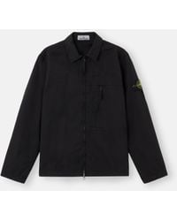 Stone Island - 1200003 Supima Cotton Twill Stretch-Tc - Lyst