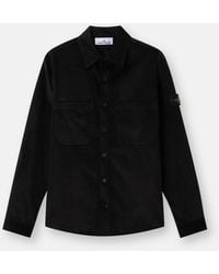 Stone Island - 1200040 Cotton Micro-Corduroy - Lyst