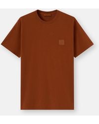 Stone Island - 2100035 Organic Cotton Jersey Crepe S. I. Ghost - Lyst