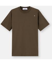 Stone Island - 2100003 Mercerized Cotton Jersey S. I. Stellina - Lyst