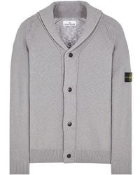 Stone Island - Sweater Cotton, Polyamide - Lyst