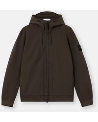 Stone Island - Q100004 Soft Shell-R E. Dye Technology - Lyst