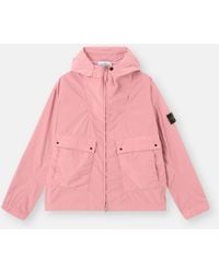 Stone Island - Light Compact Touch Poly-Tc Jacket - Lyst