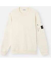 Stone Island - 6100019 Cotton Fleece - Lyst