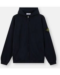 Stone Island - 6100032 Malfilé Fleece 'Old' Effect - Lyst