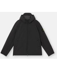 Stone Island - 4100047 Soft Shell-R E. Dye Technology, Recycled Polyester, Primaloft Insulation - Lyst