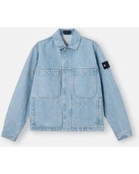 Stone Island - 4100006 Denim-Light Grainy Wash - Lyst