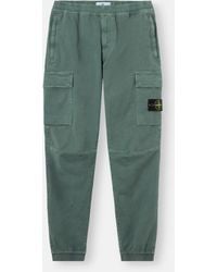 Stone Island - 3100033 Stretch Organic Broken Twill Cotton 'Old' Effect - Lyst