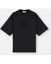 Stone Island - 201M1 20/1 Organic Cotton Jersey - Lyst