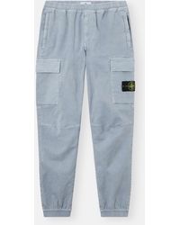 Stone Island - 3100033 Stretch Organic Broken Twill Cotton 'Old' Effect - Lyst