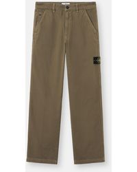 Stone Island - 3100014 Organic Panama Cotton 'Old' Effect - Lyst