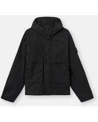 Stone Island - Q100025 All-Weather Cotton Canvas S. I. Ghost - Lyst