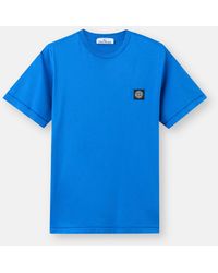 Stone Island - 2100027 60/2 Cotton Jersey - Lyst
