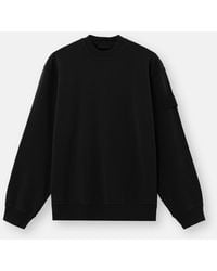 Stone Island - 6100069 Stretch Cotton Fleece S. I. Ghost - Lyst