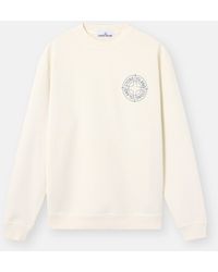 Stone Island - 6100001 Cotton Fleece - Lyst