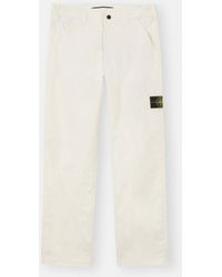 Stone Island - 3100015 Supima Cotton Canvas Non-Aqueous Dyeing Technology - Lyst