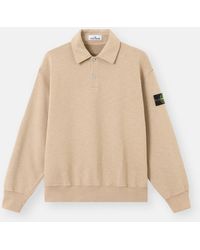 Stone Island - 6100054 Tubular Cotton Fleece - Lyst